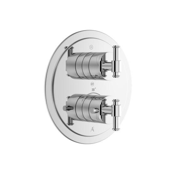 Exposed Part Kit of Thermostatic Shower Mixer with 3-way diverter