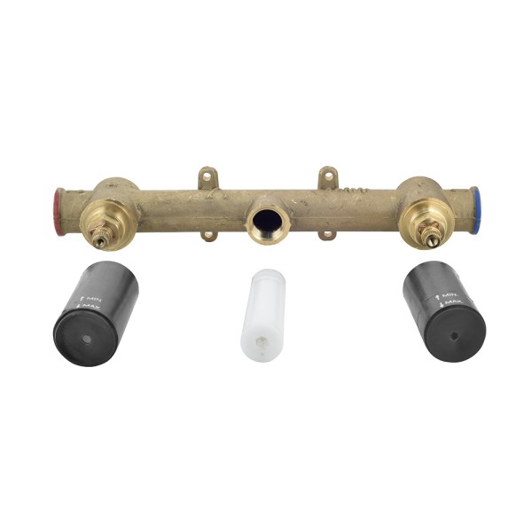 In-wall Body of 3-Hole Basin Mixer